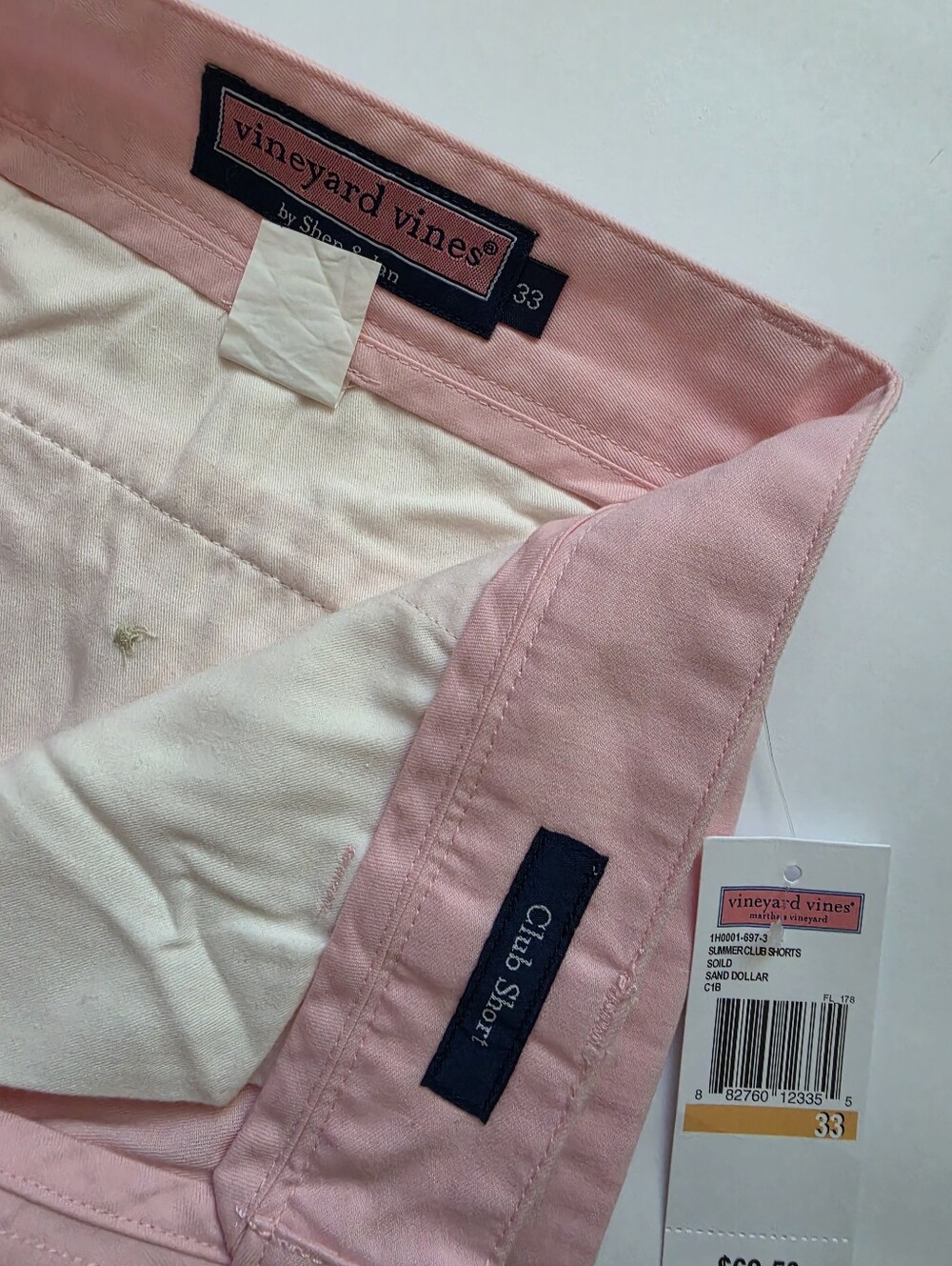 2 Pairs Vineyard Vines Club Shorts Size 33 - Picture 3 of 4